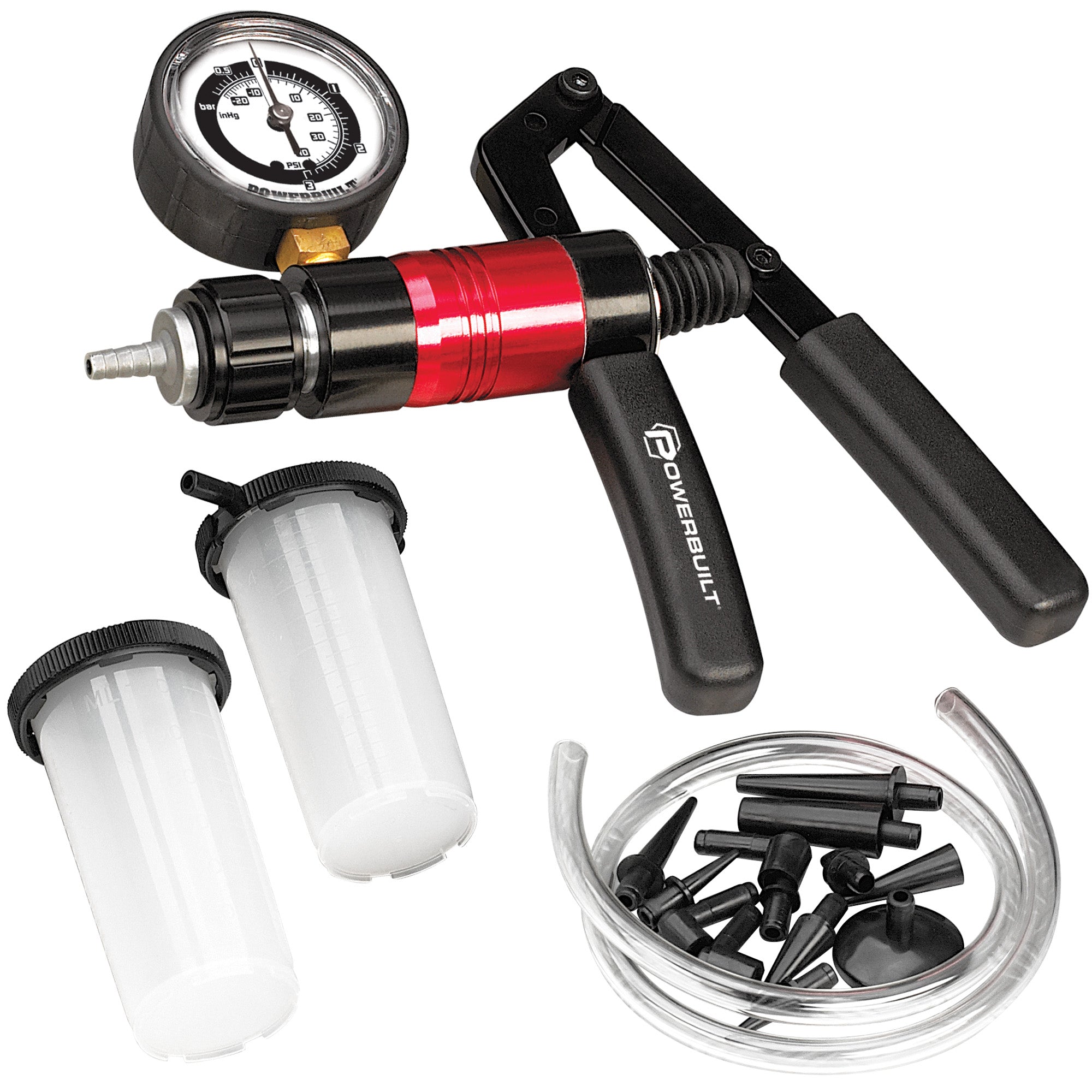 Vacuum Pump and Brake Bleeder Kit