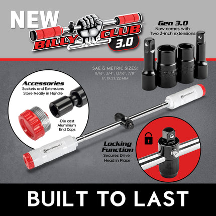 Billy Club Universal Lug Wrench SAE/MM Gen-3