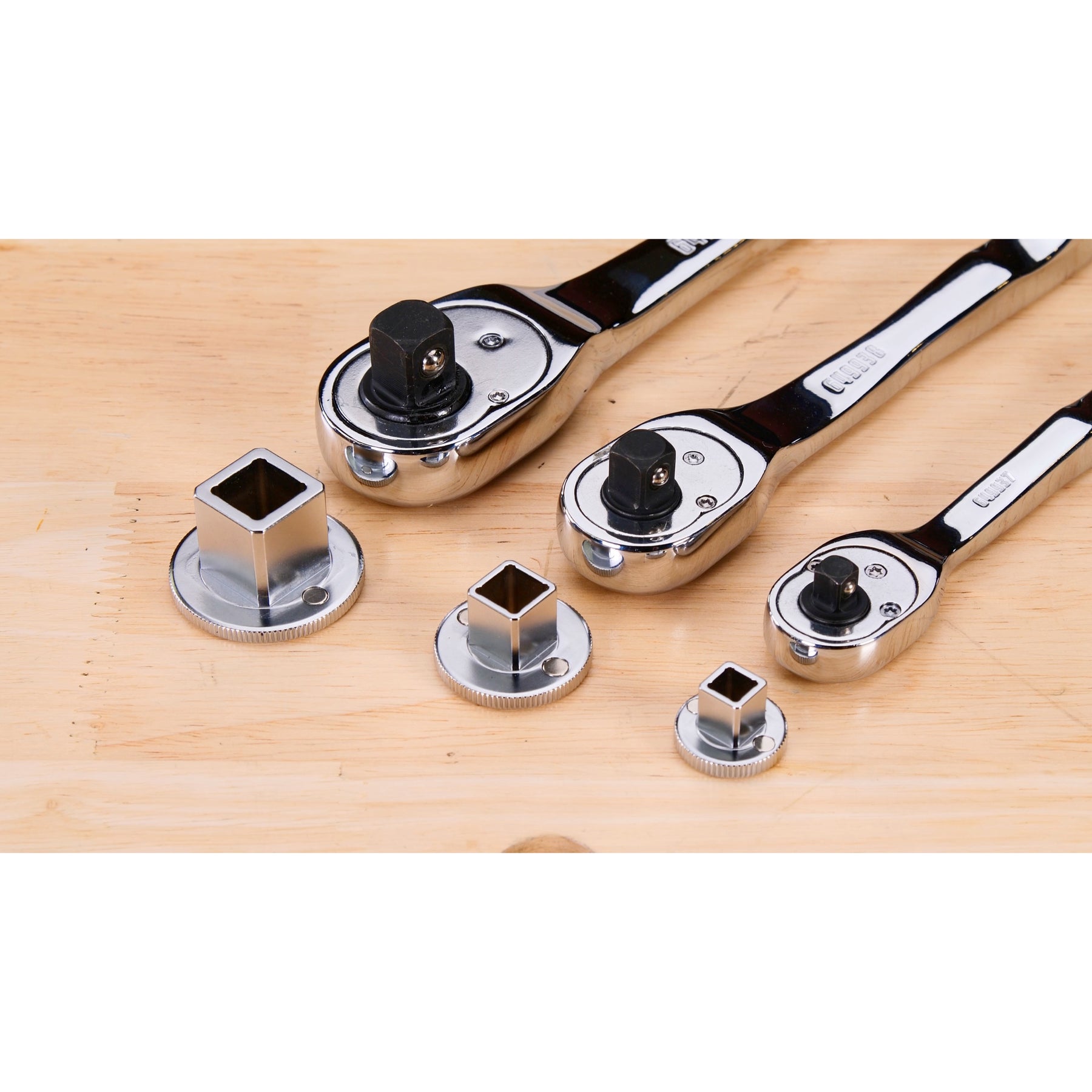 3 Piece Low Profile Socket Adapter Set