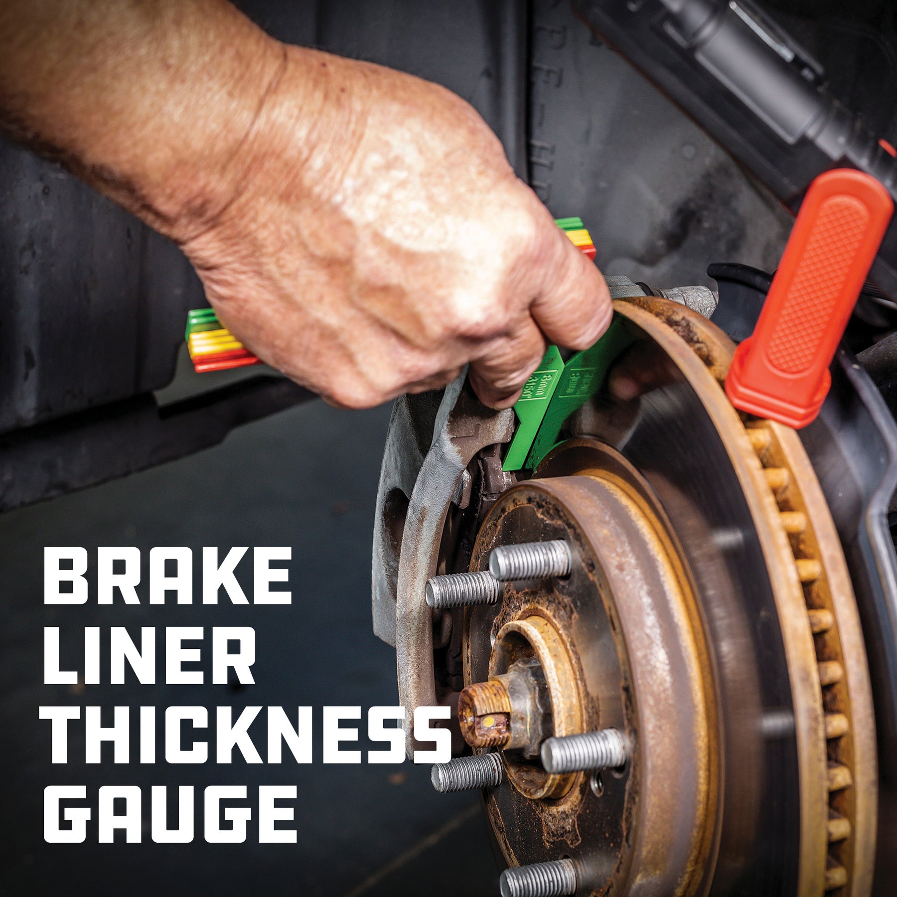 Brake Lining Thickness Gauge