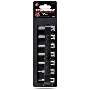 7 Piece 3/8 in. Dr. Metric Hex Bit Socket Set