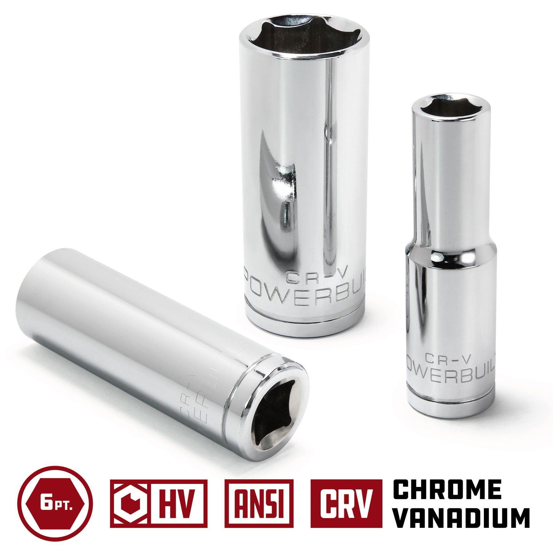 Adaptateur 1/2-1/4 en chrome vanadium DEXTER, diam. 6.35 mm