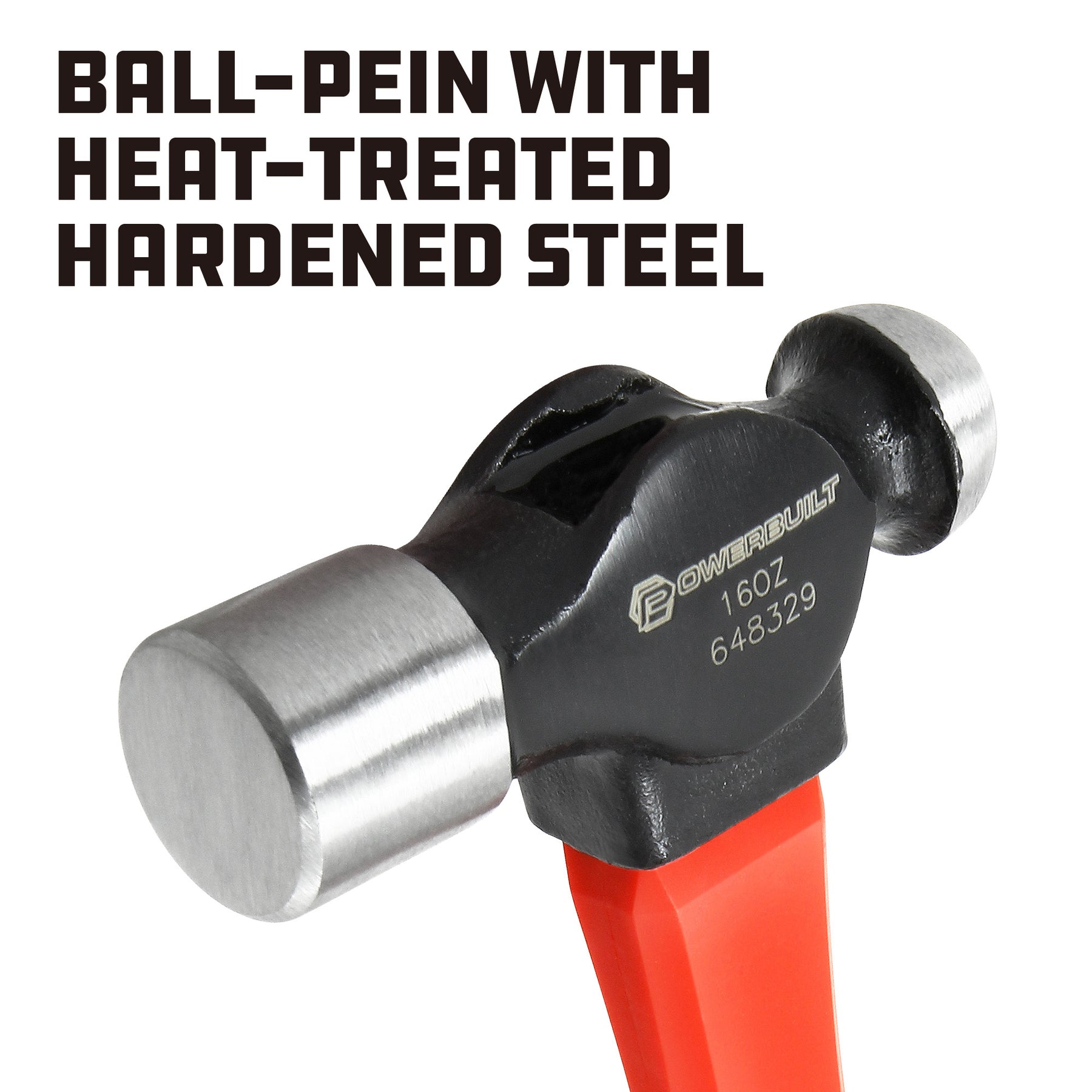 #10200 - 16oz(453g) Stainless Steel Ball Pein Hammer.