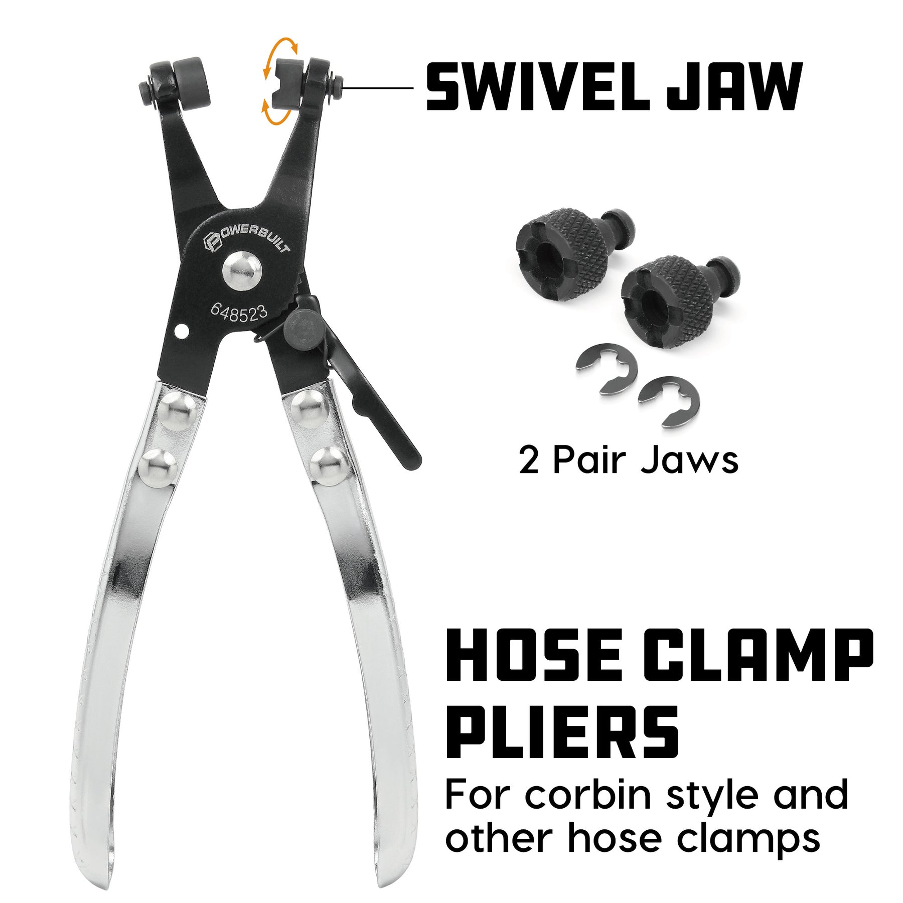 45° Universal Hose Clamp Pliers - Cal-Van Tools