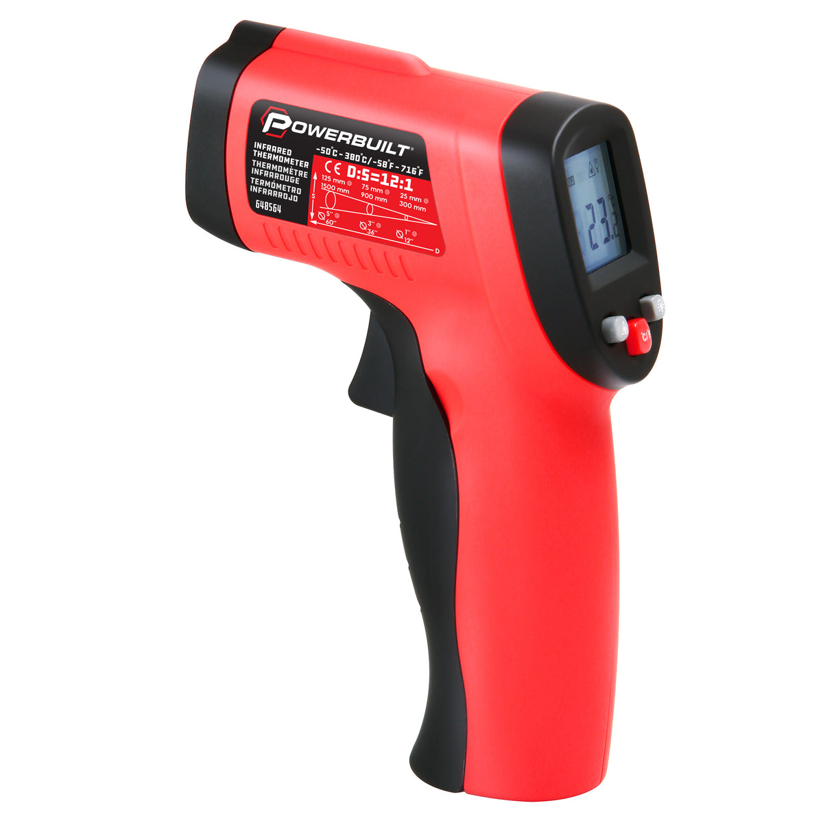 Non Contact Laser Infrared Temperature Gun, 8895 AZ EB - AZ Instrument Corp.