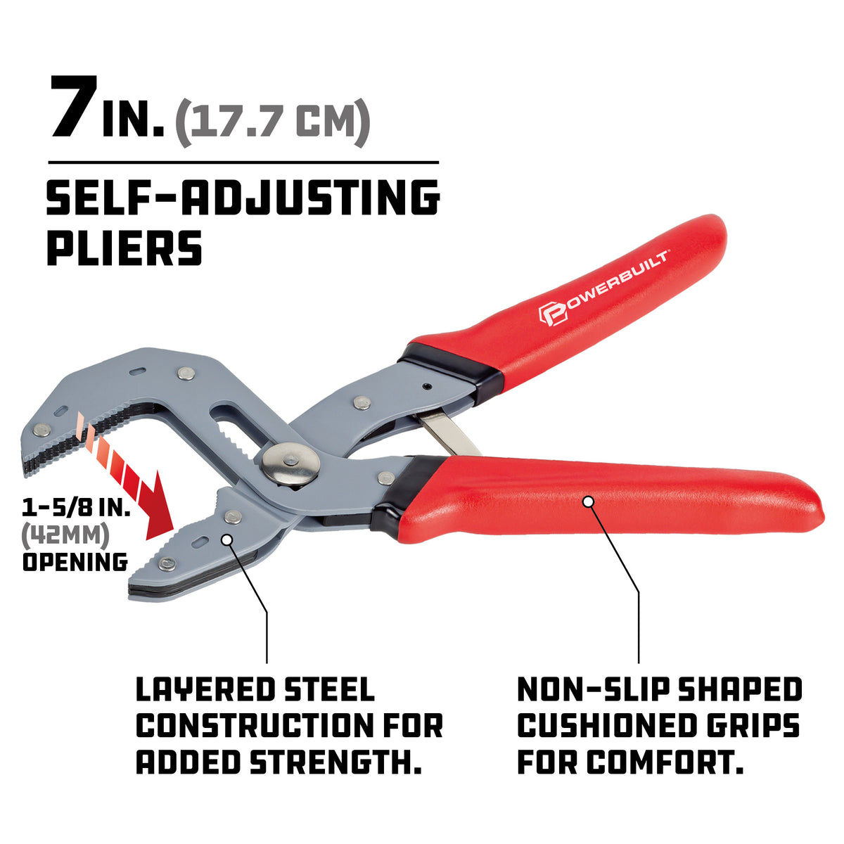 7 in. Power Grip Pliers