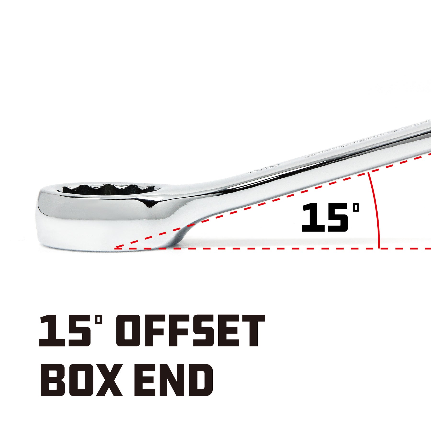 18 MM Fully Polished Metric Combination Wrench